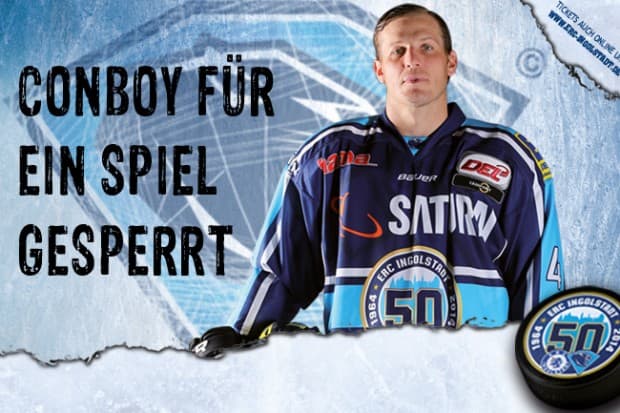 Tim Conboy für ein Spiel gesperrt