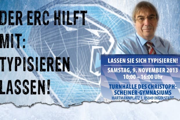 Panther-Cracks unterstützen Typisierungsaktion