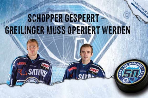 Schopper gesperrt – Greilinger muss operiert werden