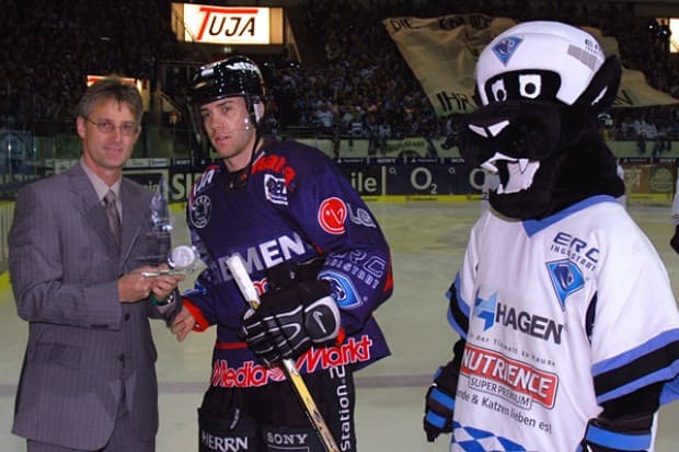 Andy McDonald hatte im Oktober die Wahl zum "Spieler des Monats" gewonnen.
