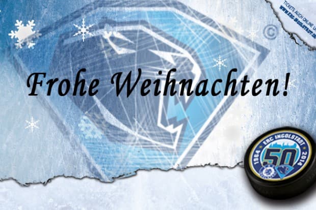 Der ERC Ingolstadt wünscht frohe Weihnachten!