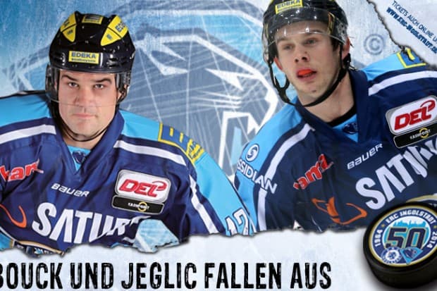 Bouck und Jeglic fallen aus
